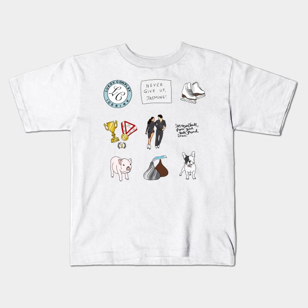 From Lukov with Love Kids T-Shirt by cinefille